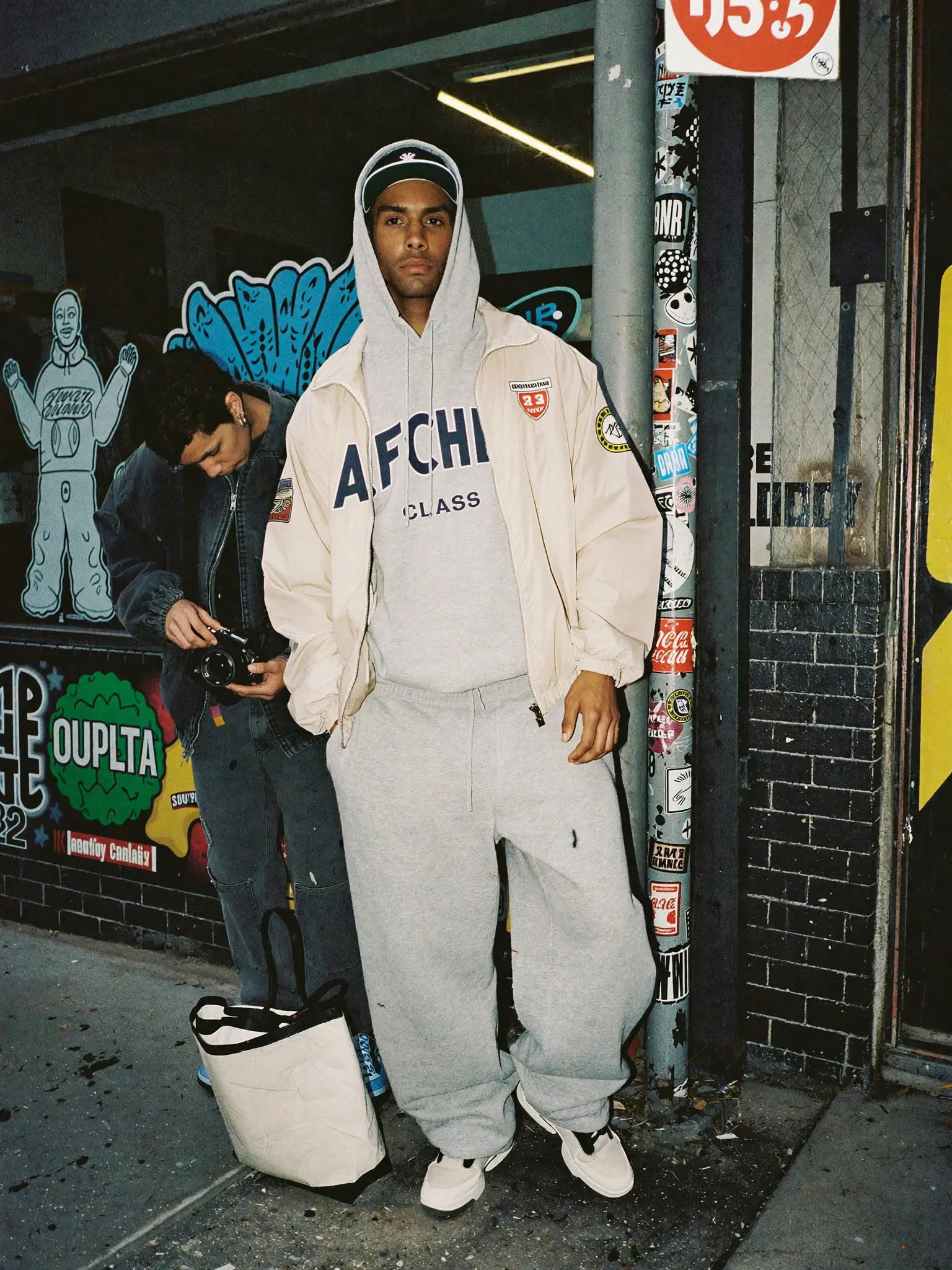 Afché — campaña streetwear, identidad