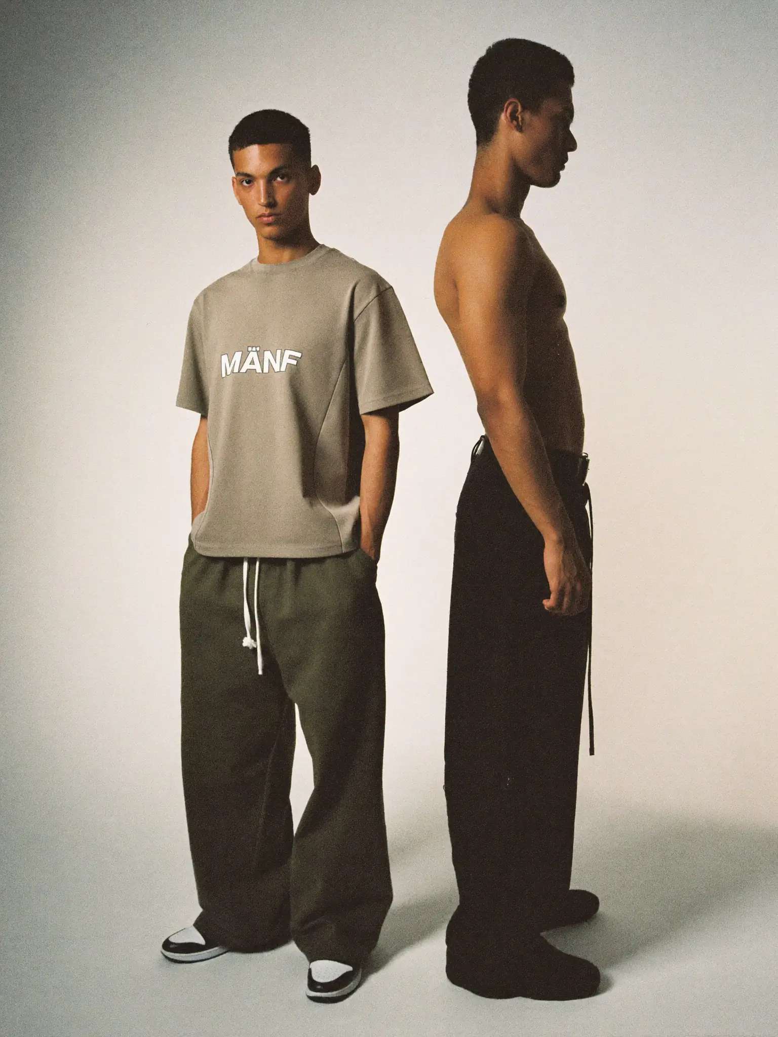 MÄNF — lookbook, dúo en estudio